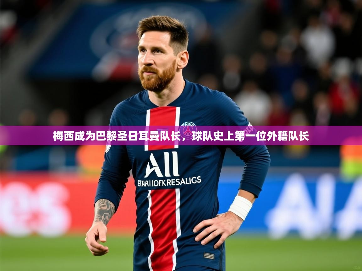 2025乐鱼体育下载梅西成为巴黎圣日耳曼队长,球队史上第一位外籍队长