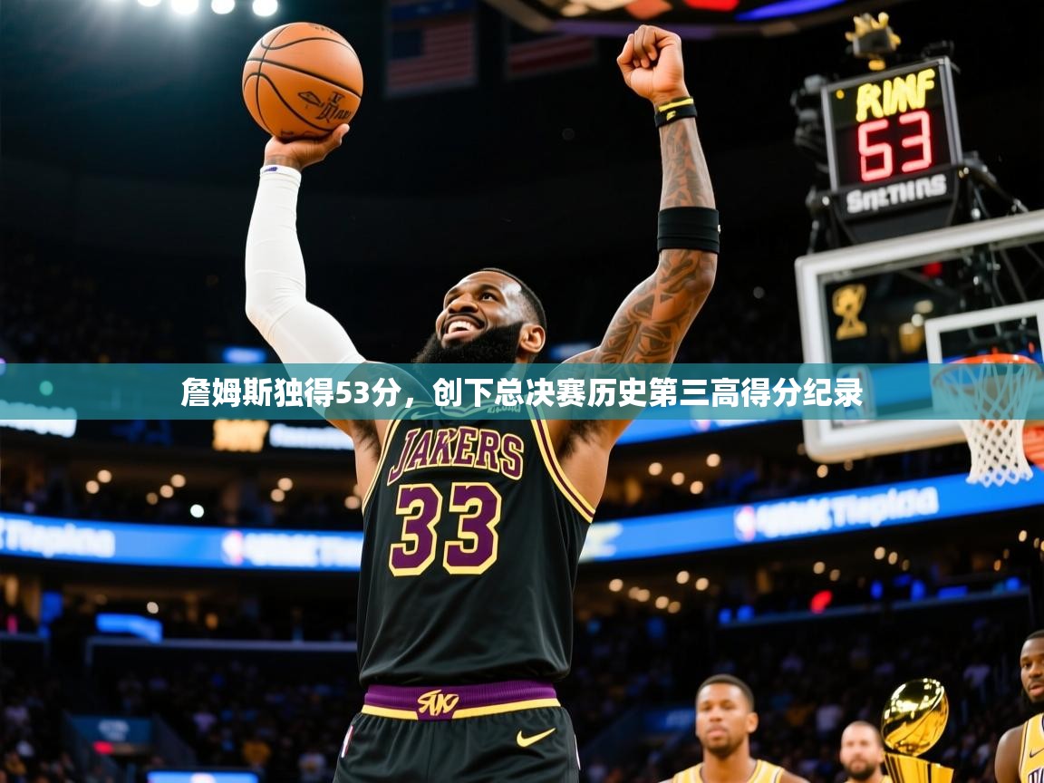 2025乐鱼体育在线詹姆斯独得53分,创下总决赛历史第三高得分纪录 第3张