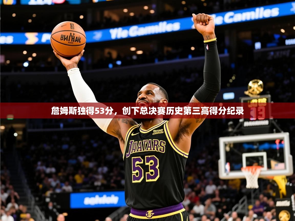 2025乐鱼体育在线詹姆斯独得53分,创下总决赛历史第三高得分纪录 第4张