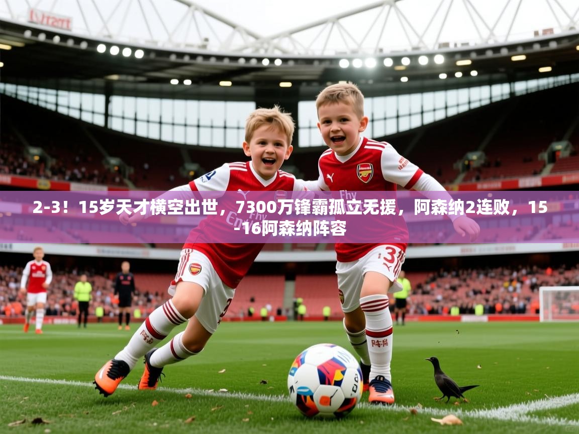 2025乐鱼体育网站入口2-3！15岁天才横空出世，7300万锋霸孤立无援，阿森纳2连败，15-16阿森纳阵容  第2张